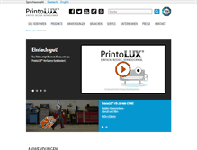 Tablet Screenshot of printolux.com